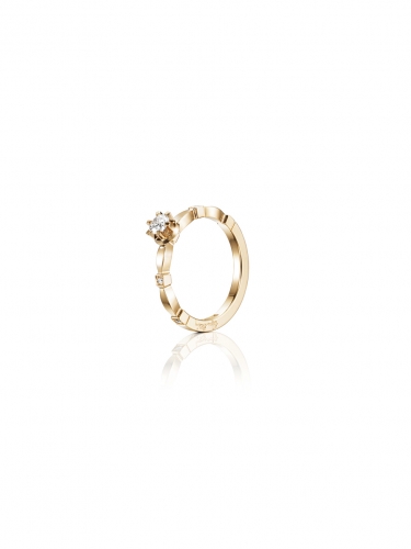 Forget me not star ring